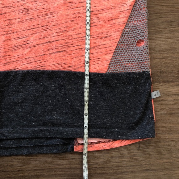 BCG VINTAGE Orange Black Tank Retro 80s Workout Top - Picture 8 of 9